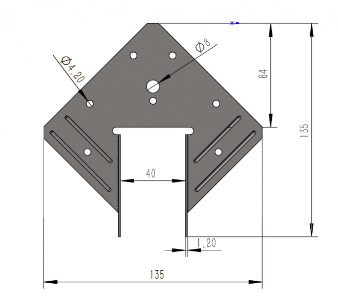 래프터용 허리케인 넥타이 중형 가연 조스트 헝거 목조 조스트를 위한 허리케인 스트랩 목조 구조물 5