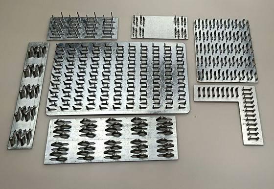 100mm 직사각형 젤리화 된 목재 프레임 갱 못 부식 저항